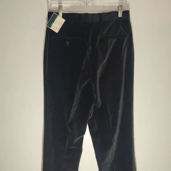 Ferecci Uomo Design Italy Black Velvet Pants !